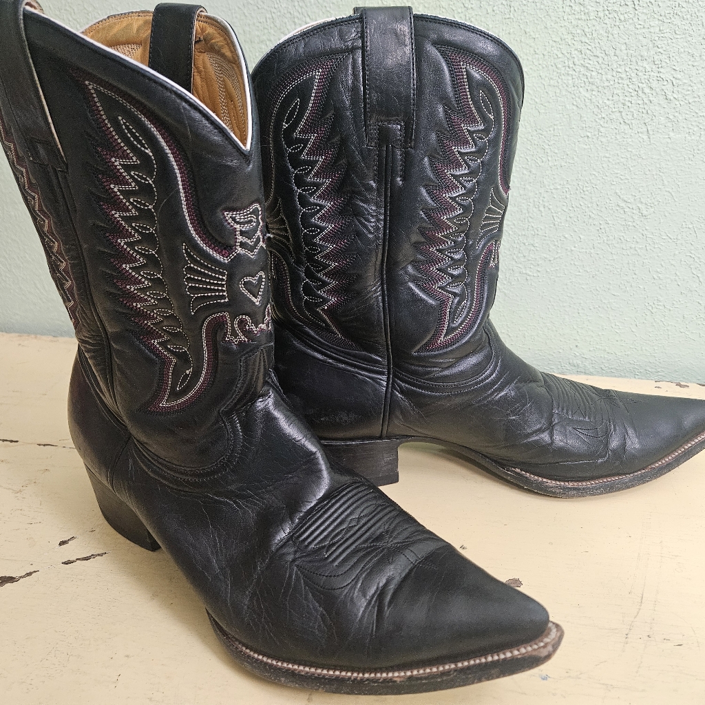 Heritage Boot Co. Black Western Boots